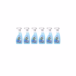 Cif Professional Window & Multi Surface Cleaner Spray 750ml (Pack of 6)
