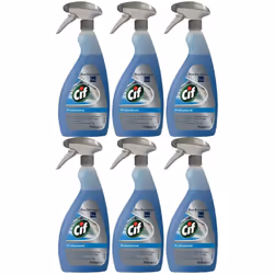 Cif Professional Window & Multi Surface Cleaner Spray 750ml (Pack of 6)