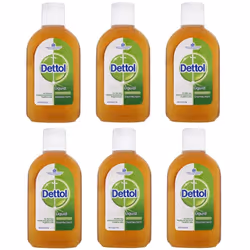 Dettol Original Antiseptic Disinfectant Liquid (250ml) (Pack of 6)
