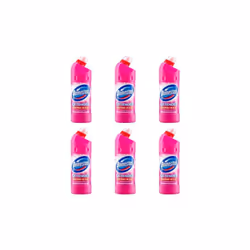 Domestos Pink Bleach 750ml (Pack of 6)