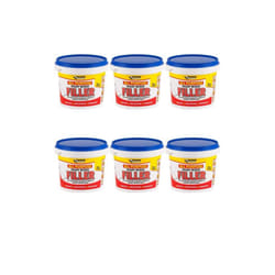 Everbuild All Purpose Ready Mixed Filler, White, 1 kg        RMFILL1 (Pack of 6)
