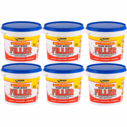 Everbuild All Purpose Ready Mixed Filler, White, 1 kg        RMFILL1 (Pack of 6)