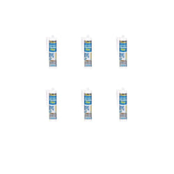 Everbuild Flexible Decorators Filler, White, 290 ml   FLEX (Pack of 6)
