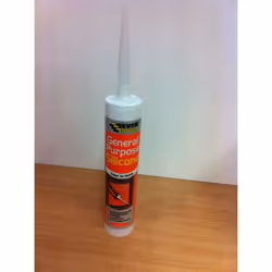 Everbuild General Purpose Silicone, Clear, 310 ml       12GPSTR (Pack of 6)