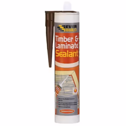 Everbuild Timber and Laminate Sealant, Oak, 300ml   TIMBOAK (Pack of 6)