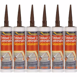 Everbuild Timber and Laminate Sealant, Oak, 300ml   TIMBOAK (Pack of 6)