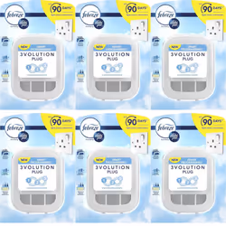 Febreze AmbiPur 3Volution Plug-In Refill Diffuser Machine (Pack of 6)
