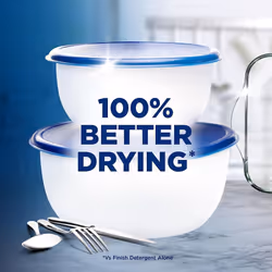 Finish Rinse Aid for Shinier and Drier Dishes Original 800ML (Pack of 6)