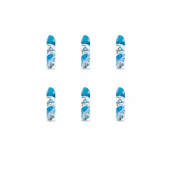 Glade Air Freshener, Aerosol Spray, Clean Linen, 300ml (Pack of 6)