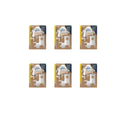 Glade Electric Scented Oil Holder & Refill, Sandalwood & Jasmine, 20ml (Pack of 6)
