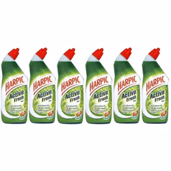 Harpic Active Fresh Cleaning Gel Pine 750ml (Pack of 6)