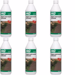 HG Algae and Mould Remover 1 Litre (181100106) (Pack of 6)