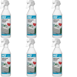HG Bathroom Cleaner All Surfaces, 500ml Spray (147050106) (Pack of 6)