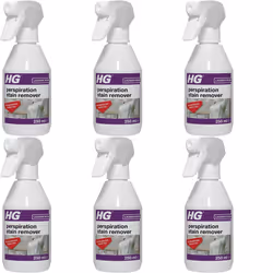 HG Perspiration Stain Remover, 250ml Spray (634025106) (Pack of 6)