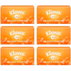 Kleenex Tissue Allergy Comfort Tissue Pack of 6