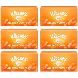 Kleenex Tissue Allergy Comfort Tissue Pack of 6