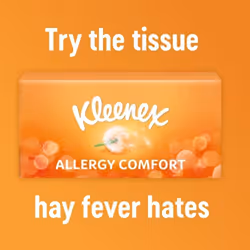 Kleenex Tissue Allergy Comfort Tissue Pack of 6