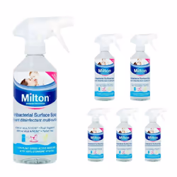 Milton Antibacterial Surface Spray (500ml) (Pack of 6)