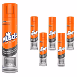 Mr Muscle Oven Cleaner, 300 ml (Pack of 6)