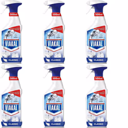 Viakal Classic Limescale Remover Spray, 500ml (NOT FEBREZE) (Blue Spray) (Pack of 6)