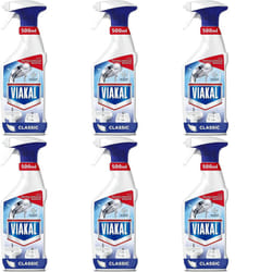 Viakal Classic Limescale Remover Spray, 500ml (NOT FEBREZE) (Blue Spray) (Pack of 6)