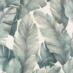 Kew Tropical Leaf Textured Vinyl Wallpaper Limetree - Green