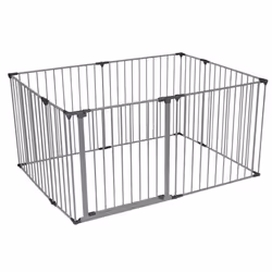 Safetots Multi Panel Play Den - Grey, 105 x 144cm