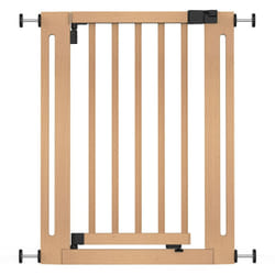 Safetots Wooden Elegance Gate - Natural, 63cm - 71cm