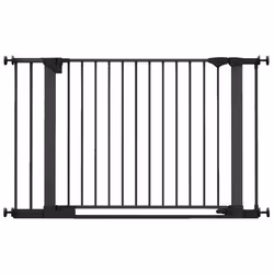 Safetots Safestep Baby Gate - Black, 117cm - 124cm
