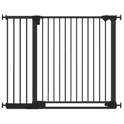 Safetots Safestep Baby Gate - Black, 124cm - 131cm