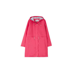 LightHouse Women's Pippa Coat - Ladies 3/4 length Waterproof Spring Summer Outdoor Coat with Hood - 10, Raspberry