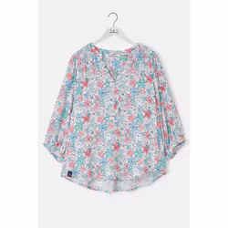 Lola Womens Blouse - UK 16, Pastel Floral