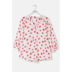 Lola Womens Blouse - UK 18, Soft Pink Floral