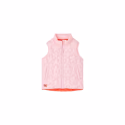 LightHouse Girls Amber Gilet - Kids Padded Vest with Recycled Fill - 5-6 Yrs, Baby Pink