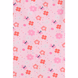 Mollie Leggings Soft Cotton Stretch - 3-4 Yrs, Baby Pink Floral