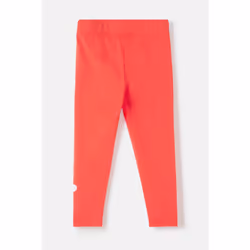 Mollie Leggings Soft Cotton Stretch - 4-5 Yrs, Coral Flower