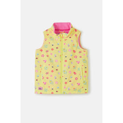 Alex Kids Printed Gilet - 4-5 Yrs, Spring Garden