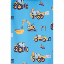 Ethan Kids Waterproof Jacket - 7-8 Yrs, Tractor Wind Turbine Print