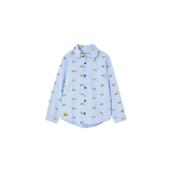 LightHouse - Boys Charlie Shirt - 5-6 Yrs, Digger Print