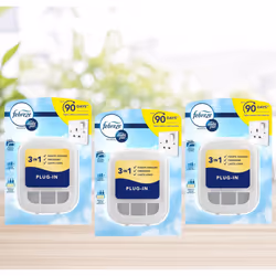 3x Ambi Pur Plug In 3 Volution Air Freshener Dispenser For Oil Refill