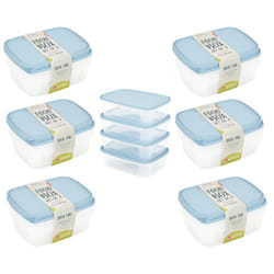 24x Wham Food Storage Containers Lunch Box Plastic Tubs With Lid 1L