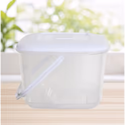 2x 6L Food Storage Container with Handle Kitchen Dry Food Storage