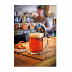 Traditional Beer Glass Tankard 1 Pint Beer Mug Pub Beer Glass