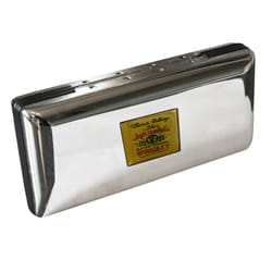 Jack Daniels Nostalgia Polished Chrome Glasses Case