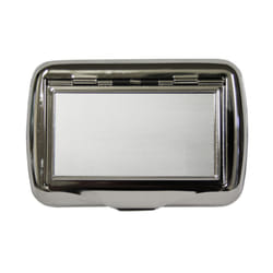 Satin Chrome Tobacco Tin 1oz