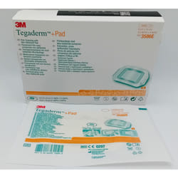 Tegaderm Film + Pad 9cm x 10cm Box of 25 - Ref: 3586