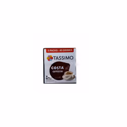 Costa Tassimo Cappuccino Coffee Pods, 40 Servings