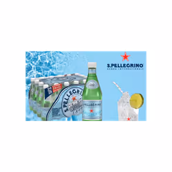 San Pellegrino sparkling water 24 x 500