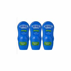 Deep Freeze 3 x 50g Muscle Message Gel Glide On Cool Lotion Pain Relief