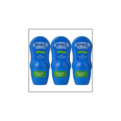 Deep Freeze 3 x 50g Muscle Message Gel Glide On Cool Lotion Pain Relief